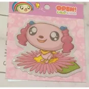 全新正版現貨 7_11 7-ELEVEN OPEN將 小桃 ❤️🧡💜Q版反光貼紙 禮物