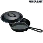 UNIFLAME 10吋黑皮煎鍋附蓋 U661062