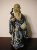 番芋家族----石灣陶 //  長壽翁
