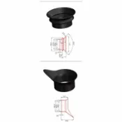 喜挖2店 適用於PVS-18夜視儀PVS14模型護目鏡眼罩熱成像儀望遠鏡31熱搜橡
