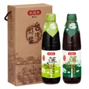 高慶泉 台灣好醬薄鹽黑豆醬油禮盒540mlx2 (公司直售)