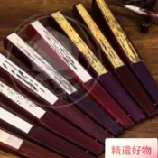 🍑桃桃好物🍑 古風絹布摺疊扇學生古風扇子摺疊日用扇中國舞蹈道具男摺扇