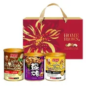 紅布朗 星光綻放堅果禮盒(3罐/盒)聖誕尾牙春節禮盒 送禮推薦