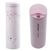 【全新】星巴克保溫杯/杯袋-櫻花貓咪絕版品