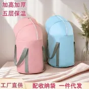 【品質保固】泡腳桶家用過小腿可折疊便攜式旅行燻蒸高深洗腳盆養生浸腳袋加厚充氣游泳池 折疊游泳池 耐磨防曬 快速
