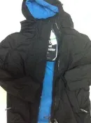 Superdry 極度乾燥 (男) 加絨三拉式單拉式連帽外套 1入 (sizes:L)