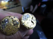高級精美飾品- 手錶機心袖扣(手工老錶改製)(比美萬寶龍,卡地亞,LV,勞力士,江詩丹頓,百達翡麗)