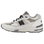 (店+)【NEW BALANCE】M991WIN New Balance NB 991 V1 舒適百搭 二層絨麵皮 低幫 休閒城市通勤跑步鞋 男款 白色