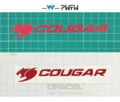 [PWTW] COUGAR 美洲獅 電競椅 滑鼠 鍵盤 筆記型電腦 電腦貼紙 貼紙 造型貼紙 反光貼紙 防水貼紙
