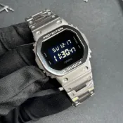 AF Store* G-SHOCK DW-5600UBB-1 真鈦合金 鈦金屬 銀灰 黑 迷彩黑 改裝 DW-5600