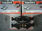 正義大利製造FERODO DS2500煞車來令片FCP206H...ferrari 208 Dino GTB GTS Mondial Sierra Fiesta Escort TVR KIA專用