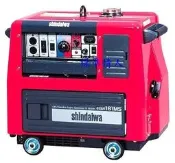 標準情人全新高品質新大和日本原裝shindaiwa靜音電焊發電機EGW181MS靜音形溶接機電焊機