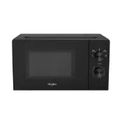 (店+)【Whirlpool 惠而浦】20公升機械式微波爐 MWP201KBT