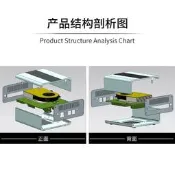 【電腦驗證專區】蝶雲12代/13代6網i3-1215U/i3-1315六網2.5G全閃迷你主機