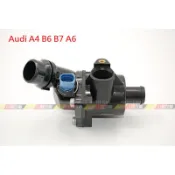 (VAG小賴汽車)Audi A4 B6 B7 A6 1.8T/2.0 節溫器 水龜 全新