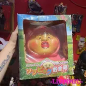 日本絕版 中古全新 農場精靈 屁桃存錢罐 屁桃君 錢罐 擺件玩具【Kevin潮趣廠】