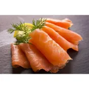 (店+)【萬象極品】煙燻鮭魚(即食)/約100gx1包 冷煙燻鮭魚 81111311