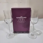 【全新】The Glenrothes 格蘭路思 無鉛水晶聞香杯（2入組）🥃 原廠禮盒、絕美鬱金香杯