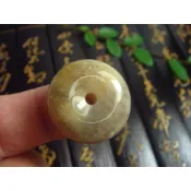 ◎臻品閣◎ 天然~珊瑚玉 菊花玉 平安扣 玉墬 精品珊瑚玉 S12