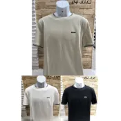 高雄凡賽斯歐洲精品 HUGO BOSS 綠標 左胸立體字體 領子袖口條紋設計 黑 白 卡其 素T 短T/T-SHIRT