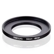 優質金屬濾鏡轉接環 小轉大 順接環 34mm-49mm轉接圈  W182 