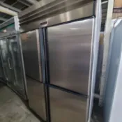 【昌昇冷凍餐飲設備】插盤式128盤90公分深-全冷凍四門風冷冰箱220V