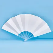 DIY彩繪空白扇 空白摺扇 彩繪扇子 DIY彩繪美勞道具用具 手搖扇涼扇 贈品禮品 A6488