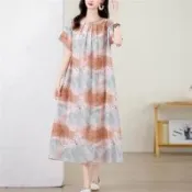 【韓國K.W.】韓國空運新款美仙花飄萬年不敗款洋裝(小香風/輕量涼感/背心裙/休閒/日系/通勤/渡假)