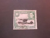 【雲品2】肯尼亞 烏干達 坦噶尼喀Kenya Uganda Tanganyika 1950 Sc 70a P13X12. 