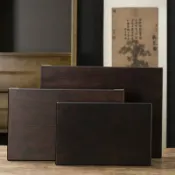 全球選品1館 生活百貨 小青柑茉莉龍珠包裝烤漆木盒茶葉包裝空禮盒陳皮豆腐塊茶葉禮盒
