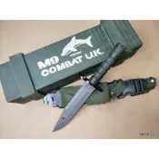 ☆上權名家刀品☆『M9軍用刺刀(消光黑) M9-1N』美軍/戰術刀鞘刺刀 附刀鞘可+磨刀石 台灣製 (商品不包括木盒)