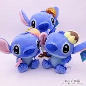 UNIPRO優鋪 【UNIPRO】迪士尼 冰淇淋 史迪奇 STITCH 玩偶 6吋 絨毛吊飾娃娃 玩偶 正版授權