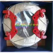 盛揚 FORD FOCUS 05-12 (前盤) 加大碟盤 煞車畫線碟盤 302mm 全新 附銀色轉接座