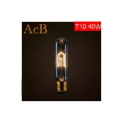 (店+)[ACB照明] E27 T10 /鎢絲燈泡 110V 40W 琥珀色玻璃 工業風 復古裝飾 吊燈 酒吧 店面