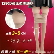 協貿國際日用品生活12館 夏季超緊強壓瘦腿襪光腿春秋連褲襪打底超薄防勾黑絲襪壓力褲女