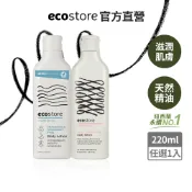 【ecostore宜可誠】純淨保濕身體乳220ml-玫瑰荳蔻/抗敏無香 無人工香精
