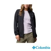 Columbia 哥倫比亞 女款-快排刷毛立領外套-Essential Hike-黑色 UAR06700BK/JF