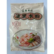 ［ 享趣購 ］# 埔里水粉 # 日春在地老品牌製造 （粗） 日春米粉 / 250公克
