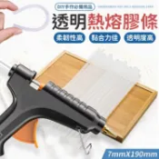 lovephone 熱熔膠條 膠條-7mm 熱融膠棒 熱熔膠 膠 膠水 膠條 DIY 居家修繕 熱融膠條 透明膠條 熱溶膠 熱融膠 黏膠 【A6009-2】