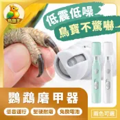 【鳥國王】鸚鵡磨甲器 USB充電式磨指甲器 鳥用修甲機 磨甲機 低噪音磨甲器 電動磨甲器 鳥用指甲剪 鸚鵡用品 鳥用品