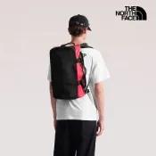 【The North Face 官方旗艦】北面經典ICON男女款紅色DWR防潑水可打包後背包｜52SS54A 筆電包/登山包