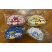 現貨 夾娃娃機商品轉售 迪士尼 鑰匙圈零錢包 QQ零錢包 小熊維尼 三眼怪 史迪奇 熊抱哥 酷洛米 海賊王
