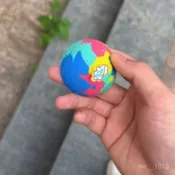 🔥臺灣發貨🔥減壓新奇特迷彩彈跳球碗蘑菇半邊球彈跳旋轉陀螺新奇特減壓玩具