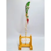 〔歡喜佛具〕8吋8神尊適用💫柳絲精緻關刀  雙色可選｜關聖帝君 關公 關老爺｜法器 擺件 神像用