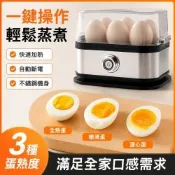 【木洸】不鏽鋼煮蛋器 小型煮蛋機 廚房蒸蛋器 多功能早餐蒸單機