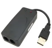 EASTFAX 雙電話孔，傳真貓/自動收發/帶來電顯示/USB FAX MODEM