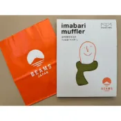 (店+)【萊素客棧】 日本vegan 今治圍巾x 聯名BEAMS Japan 萬壽菊色