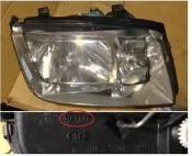 大坡很遠 VW BORA 乘客座右前大燈 HEADLIGHT-RH 原廠 HELLA (零件車)