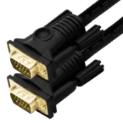 易控王 3+6高規工程版/滿15pin 公公VGA CABLE電腦訊號線 VGA線鍍金頭(30-00x)