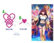 魔鬼愛麗絲/COS/COSPLAY/紋身貼紙/刺青/FGO/師匠/斯卡哈/德國啤酒節/英靈催裝/歡迎來圖訂製紋身貼紙